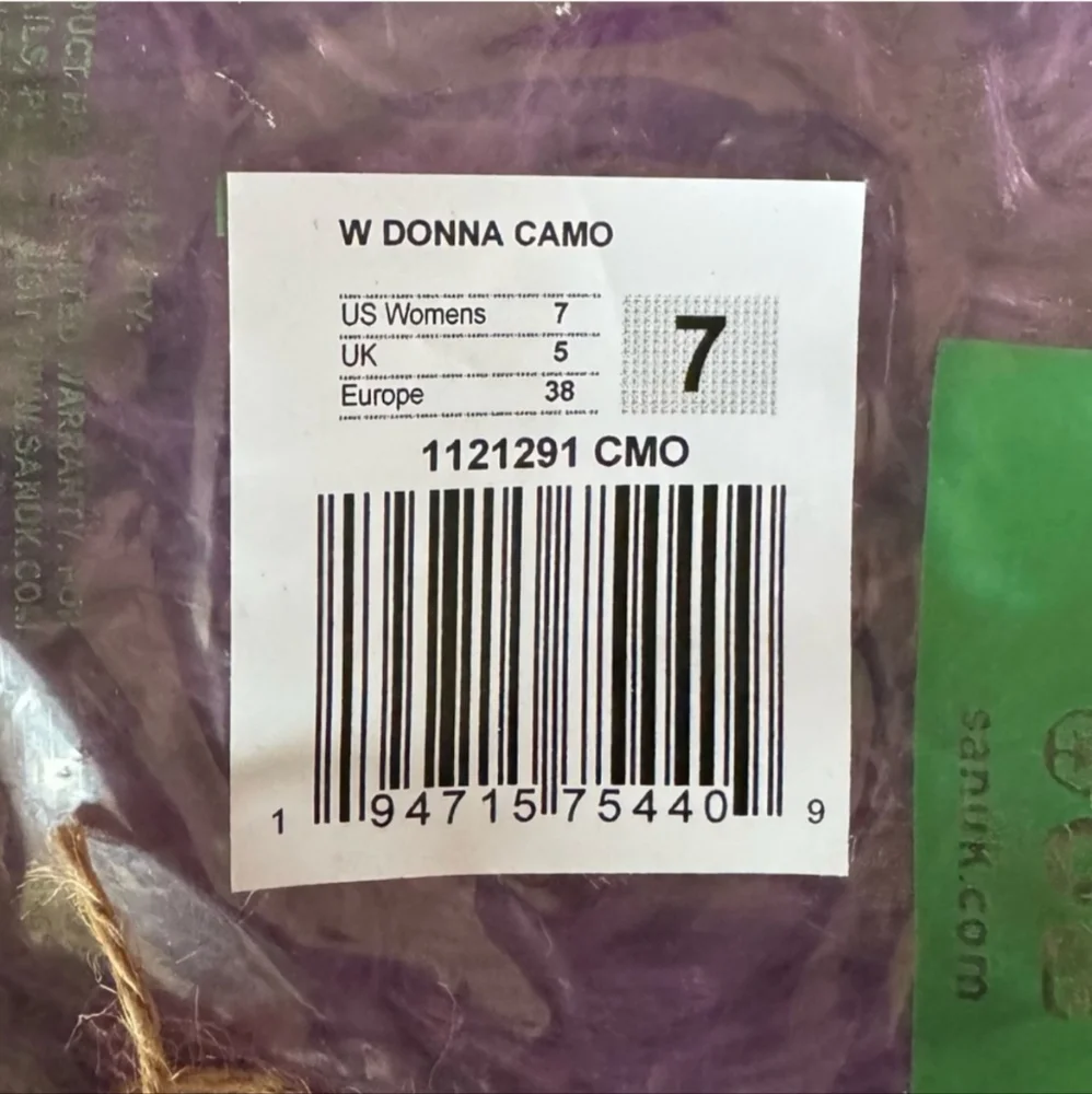 Sanuk Donna Camo Slip-Ons - Picture 7 of 7